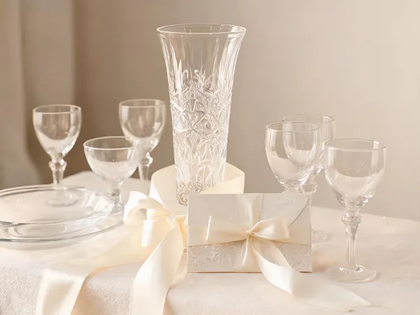 Wedding registry crystal gifts